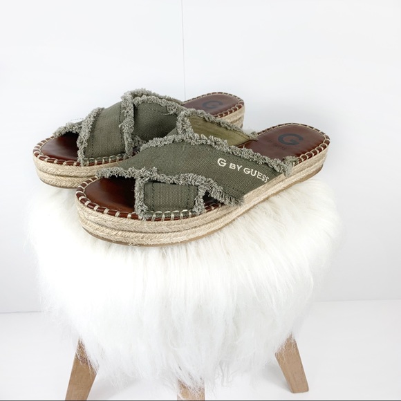 G by Guess Shoes - G by Guess | Kansas Denim Espadrille Sandals